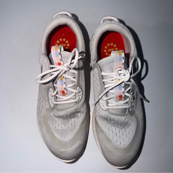 Nike | Womens Joyride Dual Run PRM sneakers  Grey and Orange Size 10 - Picture 2 of 8